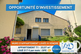  Appartement � vendre 2 pi�ces 33 m�