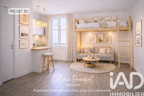   Vente Studio 1 pi�ce Appartement - 1 pi�ce(s) - 14 m�
