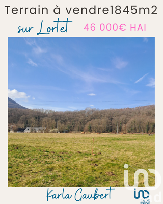  Terrain � vendre 1845 m�