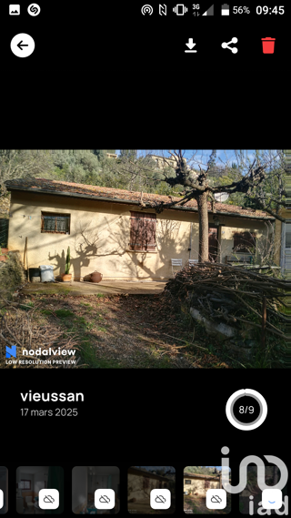  Maison  vendre 2 pices 30 m Vieussan