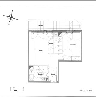  Appartement � vendre 2 pi�ces 49 m�