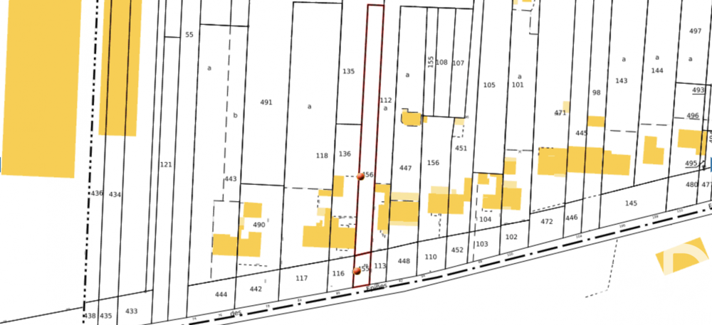 Vente Terrain Vente Terrain 753 m&sup2; Saint-pierre-des-corps