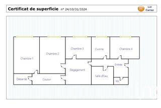  Appartement � vendre 4 pi�ces 64 m�