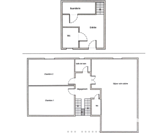  Appartement � vendre 4 pi�ces 86 m�