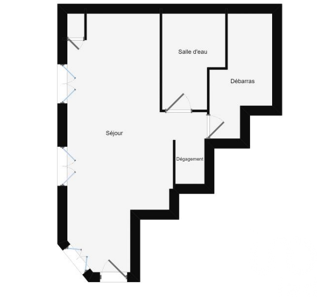  Appartement � vendre 1 pi�ce 33 m�