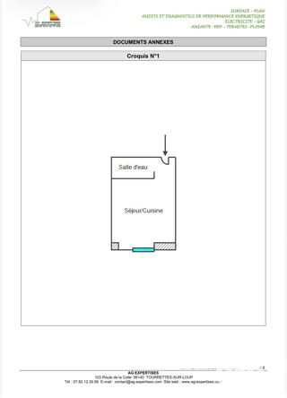  Appartement � vendre 1 pi�ce 14 m�