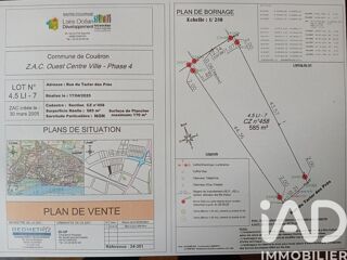  Terrain � vendre 585 m�