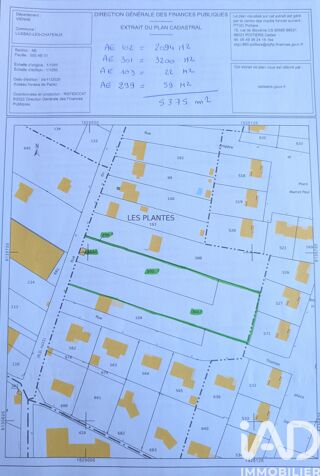  Terrain � vendre 5375 m�