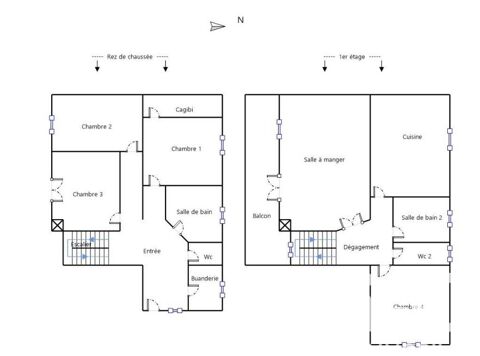   Vente Duplex 6 pi�ces Appartement - 6 pi�ce(s) - 130 m�