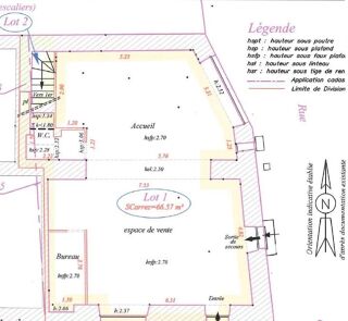  Immeuble � vendre 76 m�