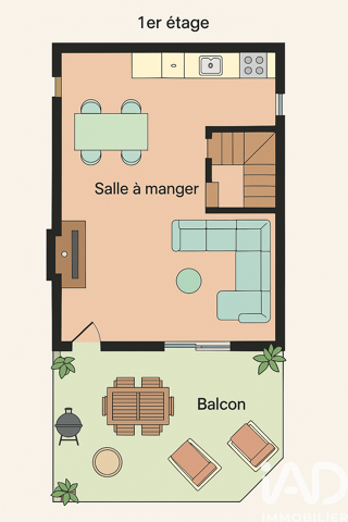  Maison � vendre 4 pi�ces 94 m�