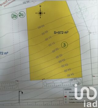  Terrain � vendre 972 m�