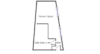  Appartement � vendre 1 pi�ce 18 m�