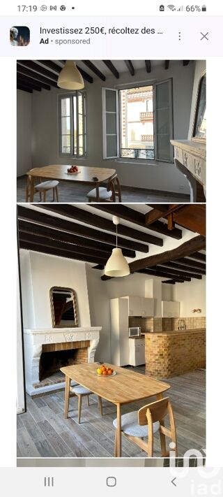  Appartement  vendre 3 pices 65 m