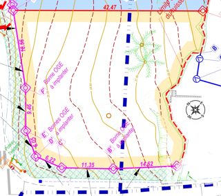  Terrain � vendre 1215 m�