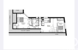  Appartement � vendre 3 pi�ces 55 m�