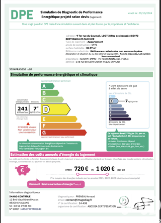  Maison � vendre 2 pi�ces 36 m�