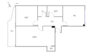  Appartement � vendre 2 pi�ces 56 m�