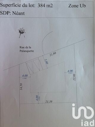  Terrain � vendre 384 m�