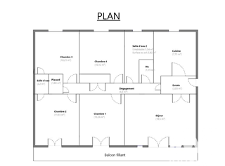  Appartement � vendre 5 pi�ces 93 m�