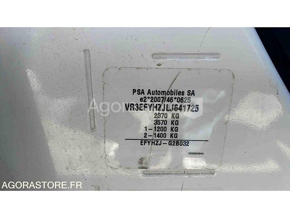 Partner VR3EFYHZJLJ641725 occasion 93100 La Roche De Glun