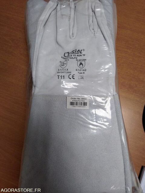 GANTS CUIR MANCHETTE - LOT 30 TAILLE 9 ET 10 TAILLE 1... 200 93100 Nantes