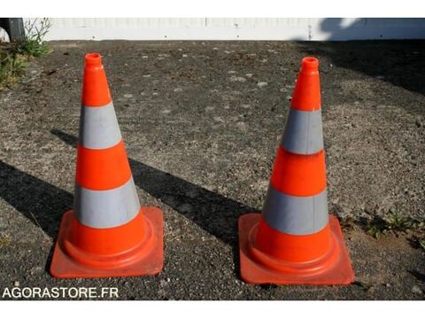 20 C&ocirc;nes de chantier H 75 cm - raw material - buildin... 200 93100 Sierentz