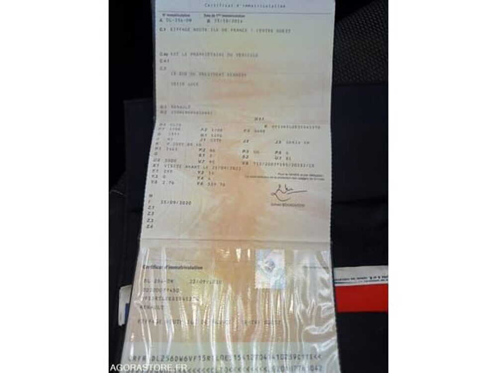 Clio VF15RTL0E51541270 occasion 93100 Gellainville