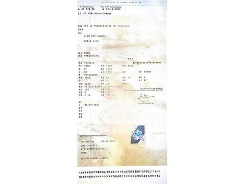 Transit WF0FXXTTFF9J67095 2009 occasion 93100 Sagonne