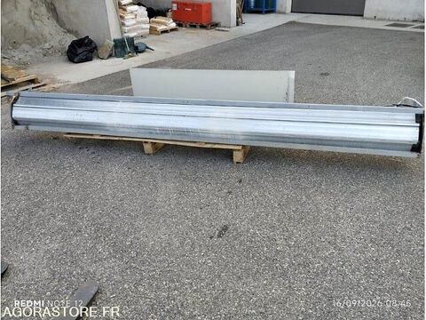 RIDEAU METALLIQUE - raw material - building material ... 30 93100 L'isle-d'abeau