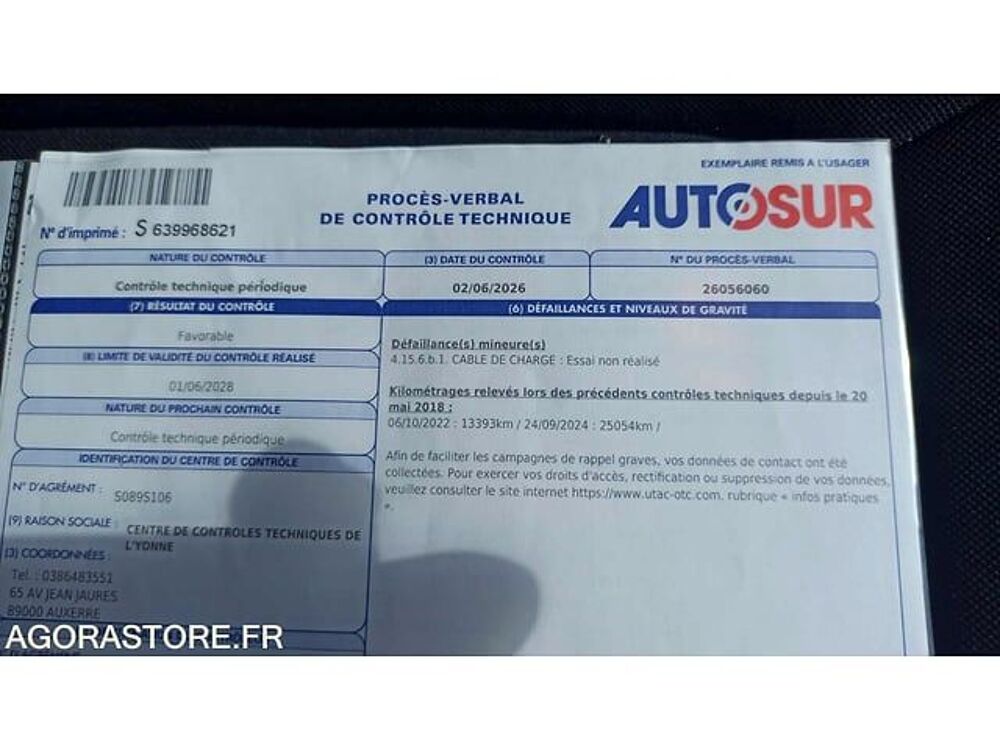 Zo&eacute; VF1AG000X61564594 occasion 93100 Auxerre