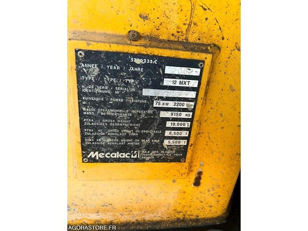 Tracto Pelle 2002 occasion 93100 Naintr&eacute;