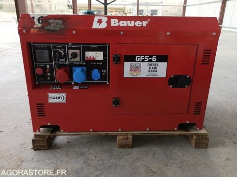 Bauer GFS - industrial equipment - electric generator... 3500 93100 Scorb�-clairvaux