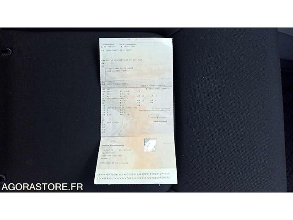 Zo&eacute; VF1AG000561564597 occasion 93100 Auxerre