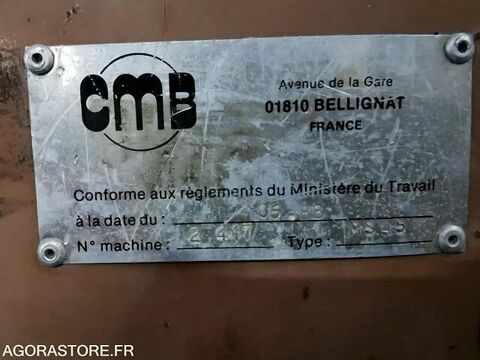 CMB MS 45 - industrial equipment - plastic machinery ... 1100 93100 Leucate
