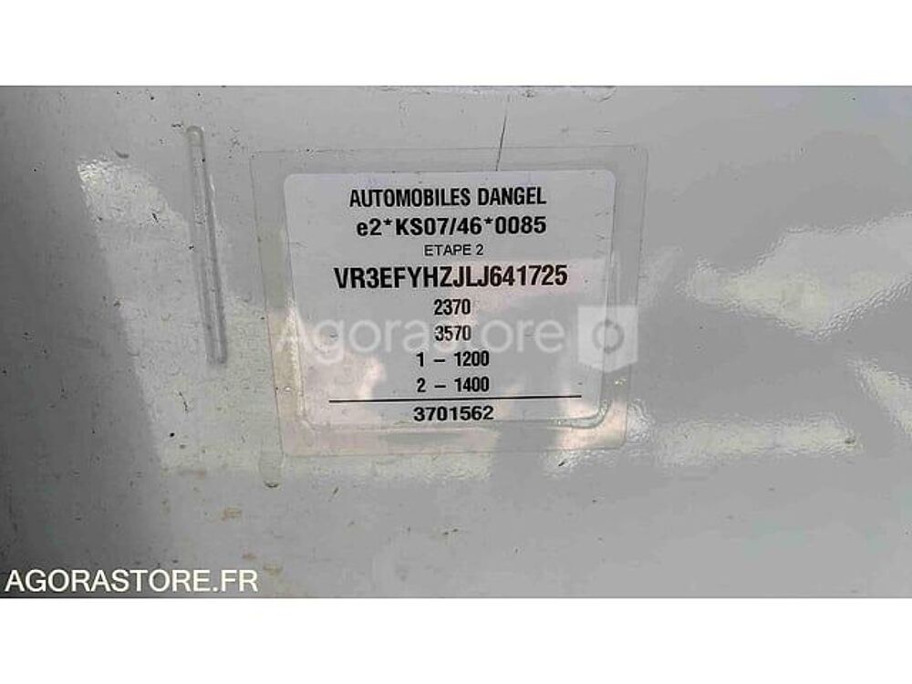 Partner VR3EFYHZJLJ641725 occasion 93100 La Roche De Glun