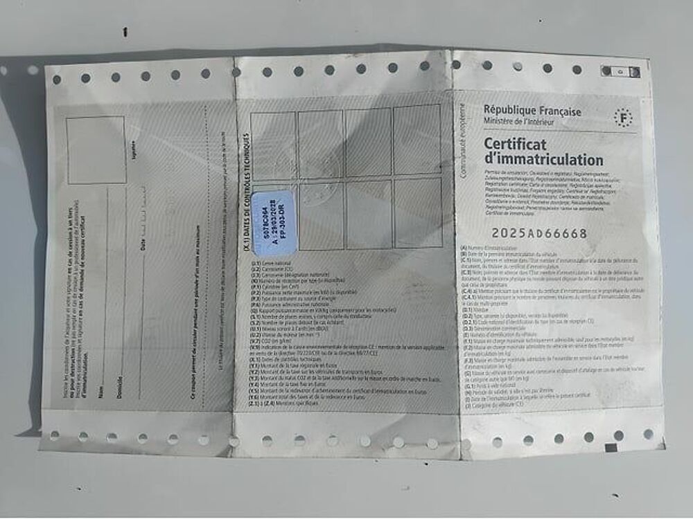   occasion 93100 La Verri&egrave;re