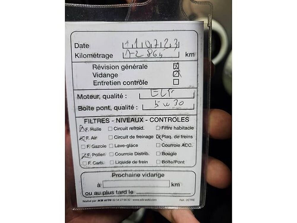 Twingo VF1AHB40D57652632 occasion 93100 Saint-Denis