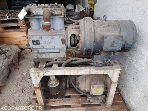 COMPRESSEUR de locomotive V211 - 110V (numéro flasqué... 412 93100 Vitrolles