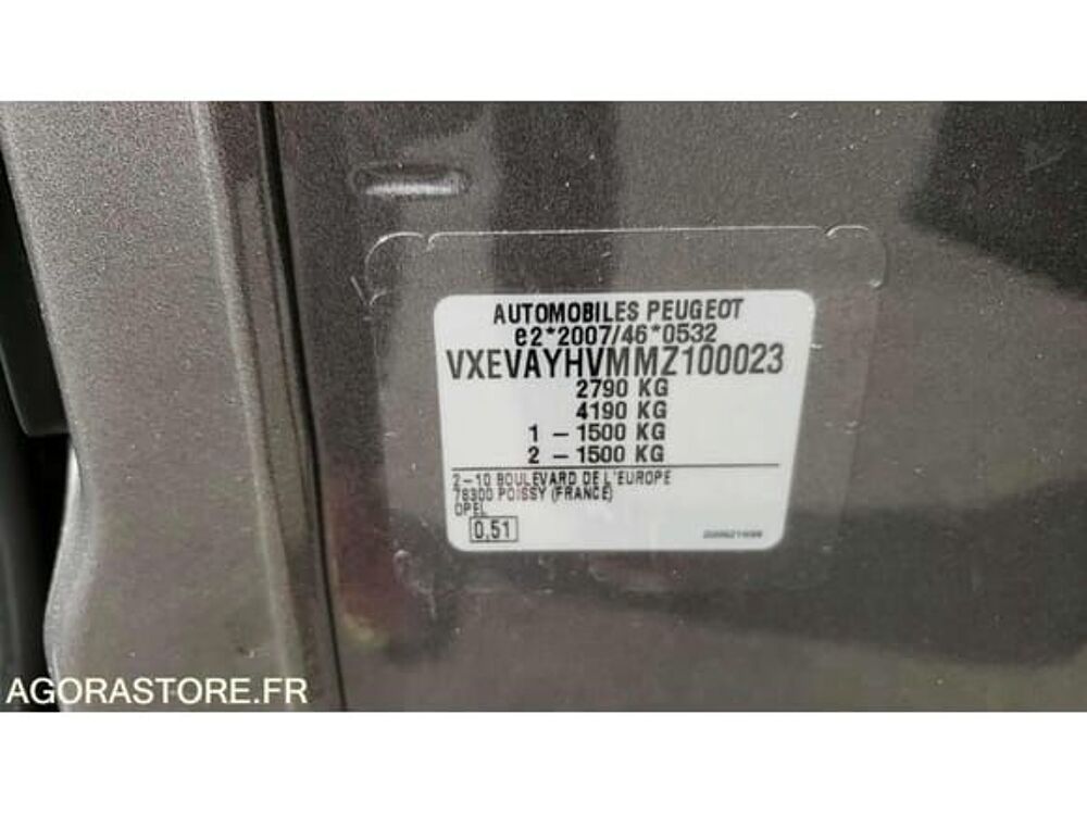 Zafira VXEVAYHVMMZ100023 occasion 93100 Brech