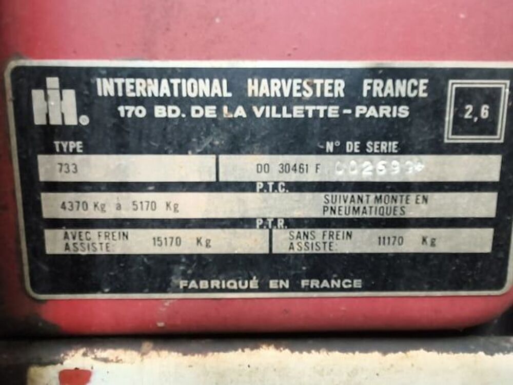  1983 occasion 93100 Hubersent