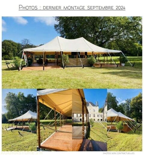 CHAPITECH  B&acirc;che  Chapiteau en bambou - industrial eq... 25000 93100 Montpellier