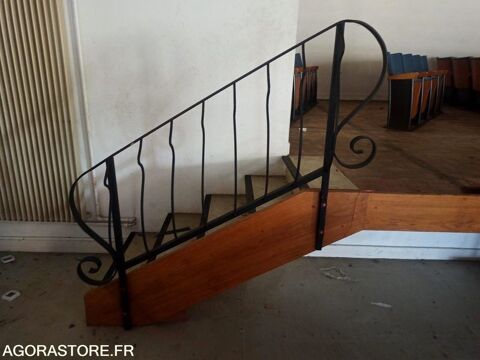 Rampe en fer forg&eacute; - raw material - building material... 150 93100 Laon