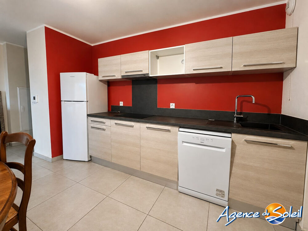 Vente Appartement T3 de 62m² avec terrasse parking et garage Canet-en-roussillon