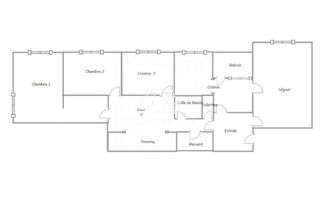  Appartement � vendre 4 pi�ces 88 m� Vaulx-en-velin