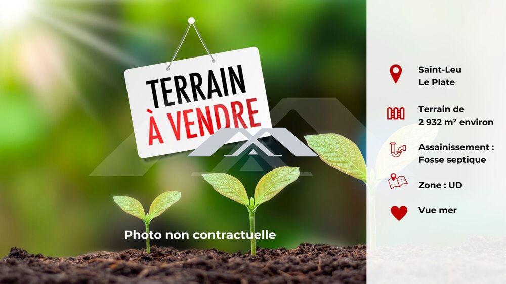   Terrain 2932 m² Saint Leu 