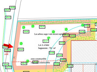  Terrain � vendre 701 m�