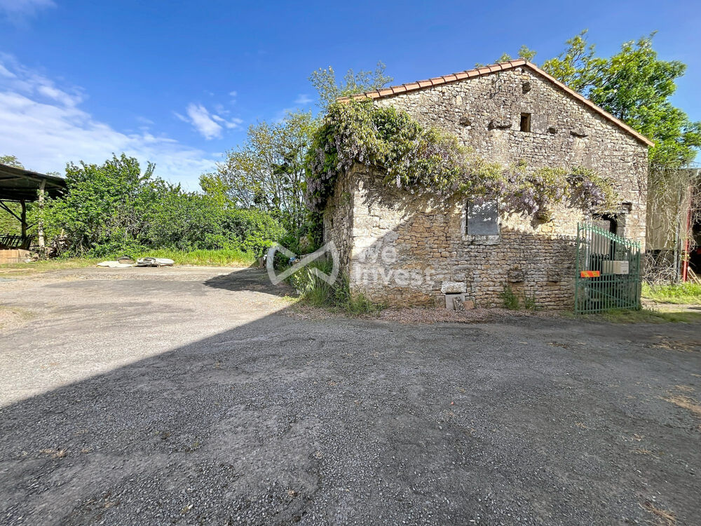 Fermette à rénover avec terrain