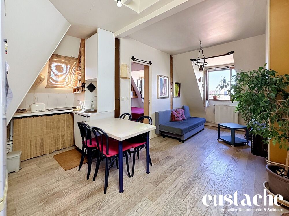 Vente Appartement Paris 20èmeSuperbe 2 pièces au dernier étage avec vue Tour Ei Paris 20