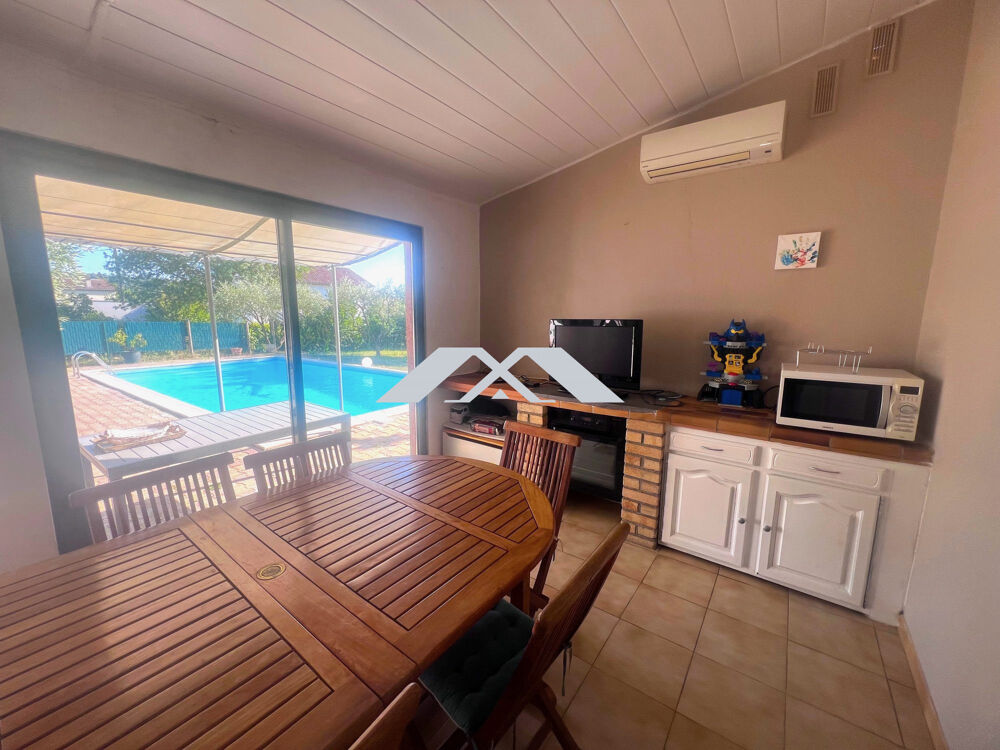 Vente Maison Maison 177 m² Piscine Terrain 2 800 m² constructible Grand gar Saint-julien-les-rosiers